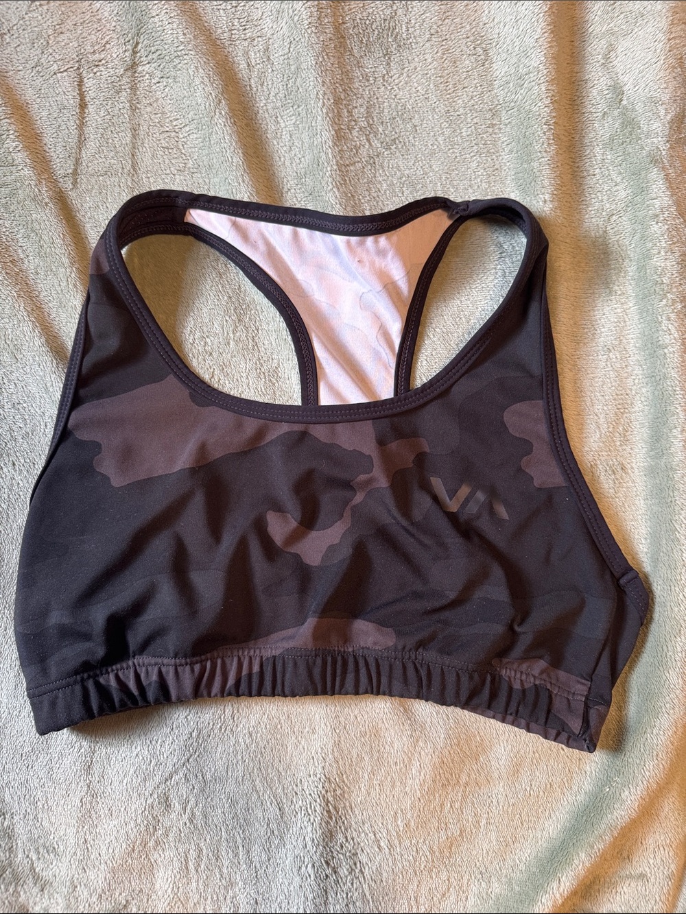 RVCA || VA Essential Racerback Sports bra (M)